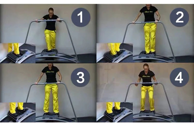 SRJOINFIT Ski Simulator Fitness Equipment, Artificial Skiing Machine, Skiing Machine
