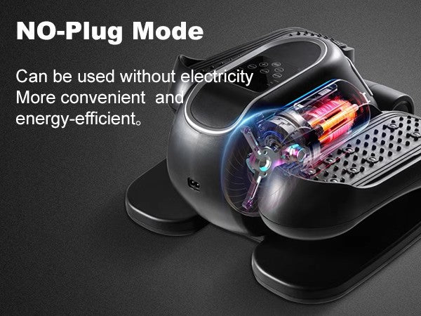 Electric Stepper for Home and Office Rehabilitation Training Senior Fitness Equipment Elliptical Trainer Exercise Machine