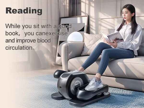 Electric Stepper for Home and Office Rehabilitation Training Senior Fitness Equipment Elliptical Trainer Exercise Machine