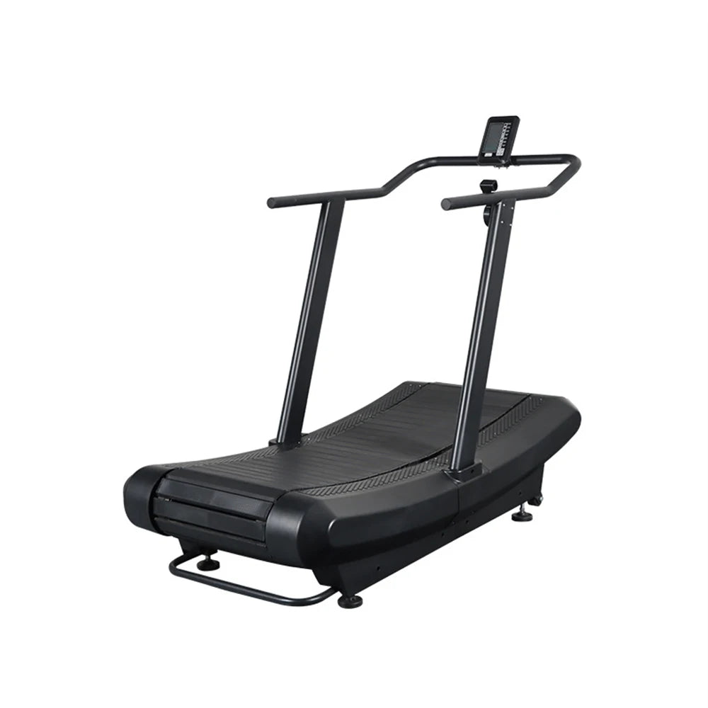 Unpowered Treadmill Gym Adjustable Curved Large Multi-functional Home Fitness Equipment No Power Manual Treadmill Resistance