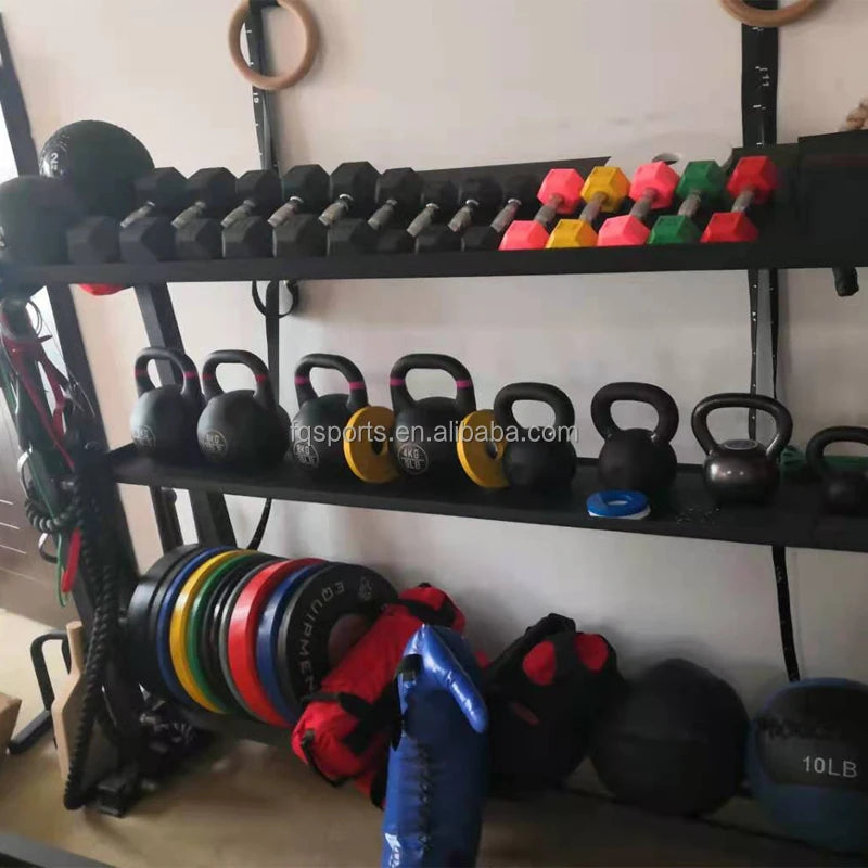 Gym Equipment Storage Rack Gym Multifunction Fitness Storage Rack Dumbbell Storage Rack