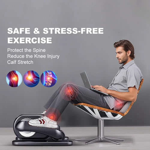 Electric Stepper for Home and Office Rehabilitation Training Senior Fitness Equipment Elliptical Trainer Exercise Machine