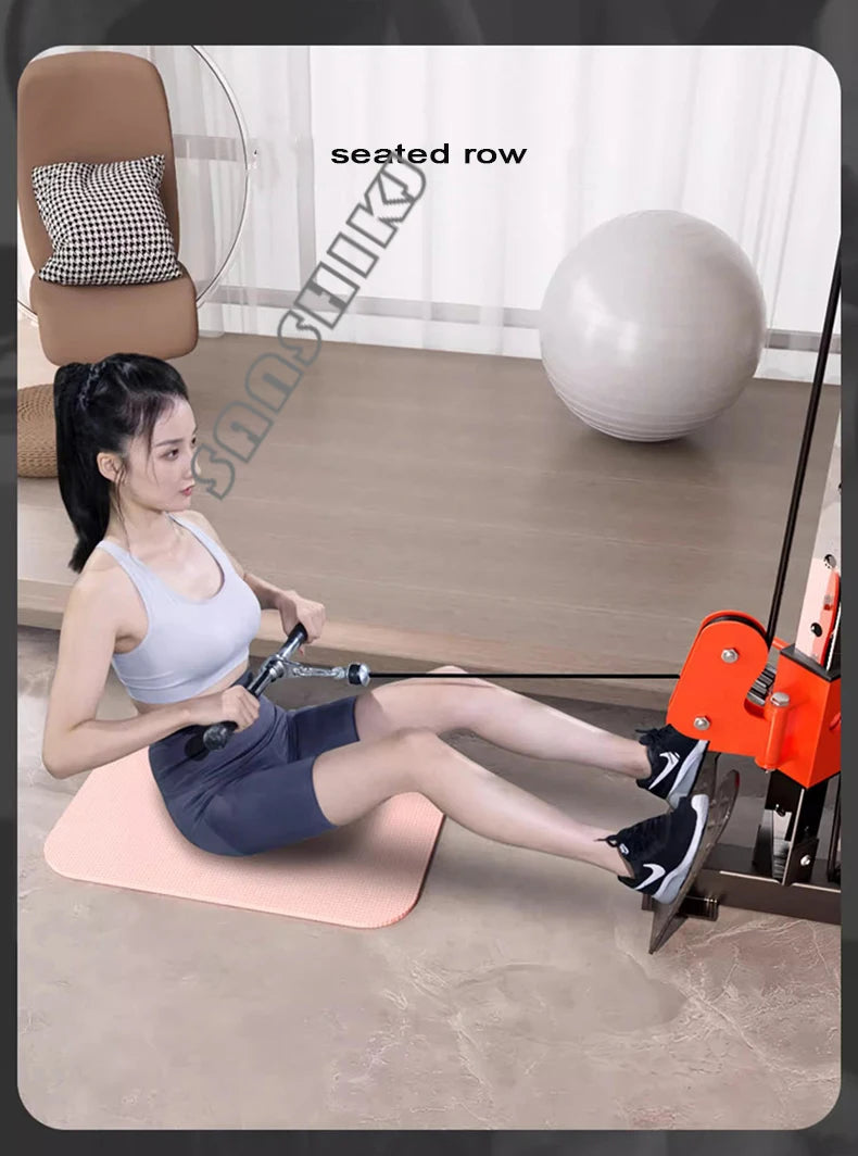 Multifunctional Squatting Frame, Gantry Frame, Household Fitness Equipment, Small Bird Comprehensive Trainer, New