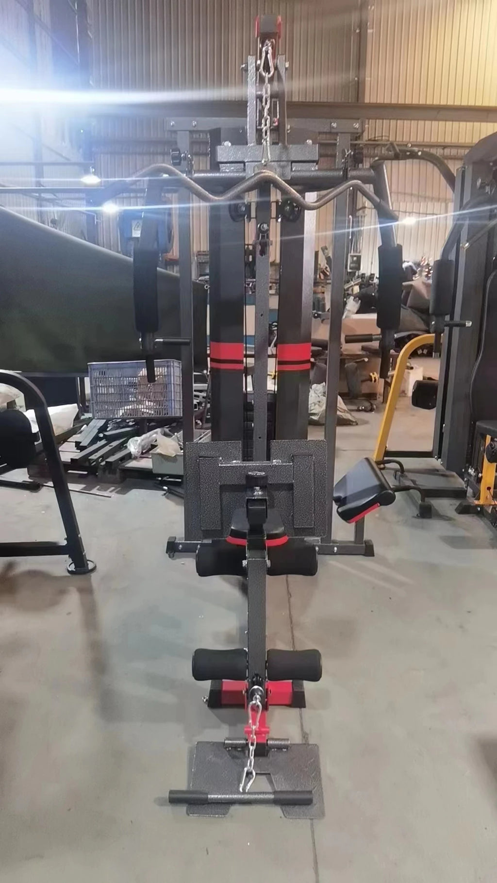 Multi Functional Gym Fitness Equipment Home Fitness Equipment Comprehensive Strength Training Body Building Multi Person Station