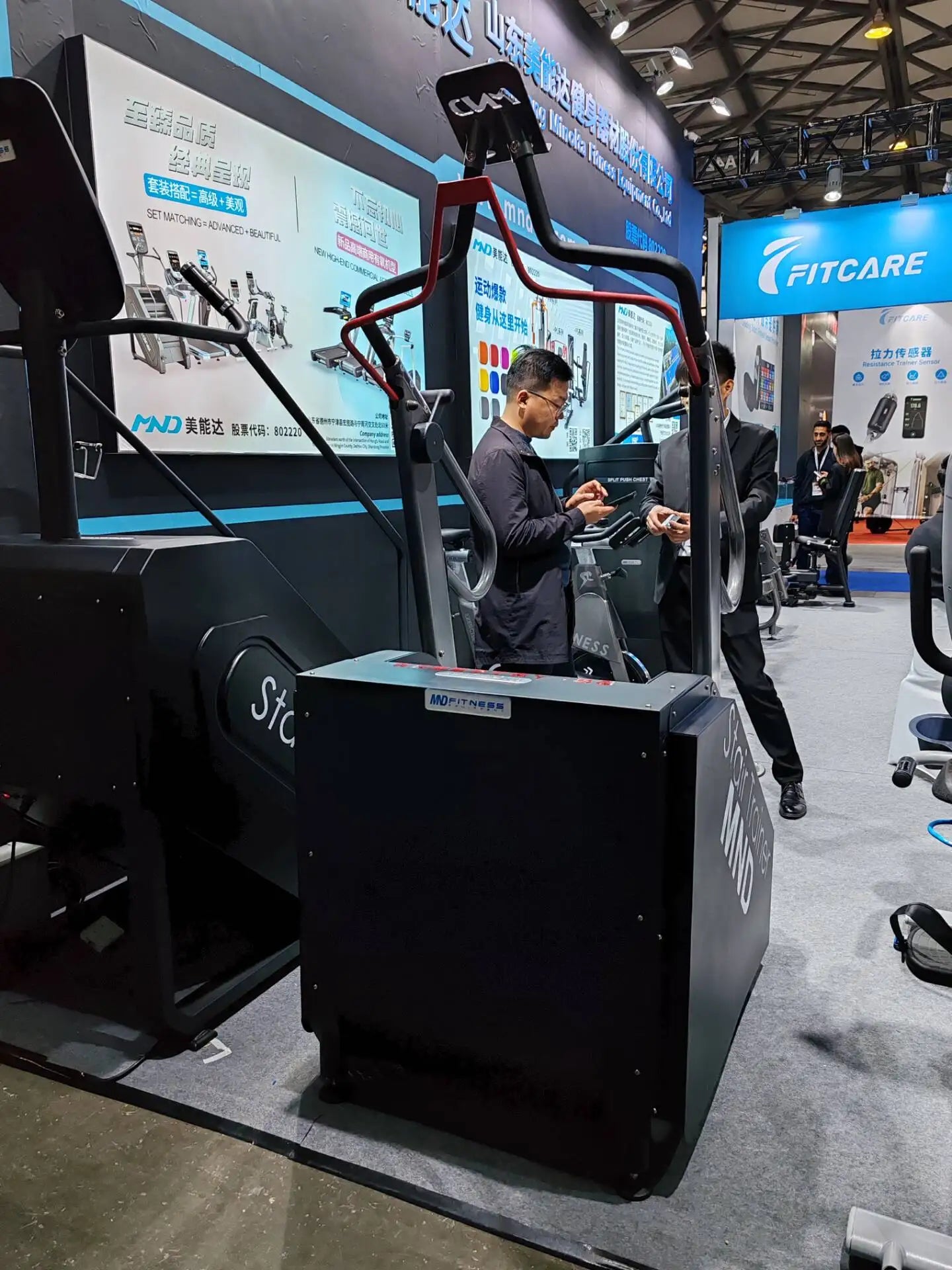 New Manual Climbing Cardio Training Machine Gym Equipment Step Stair Climber Stepmill Non-motorized Stairmaster