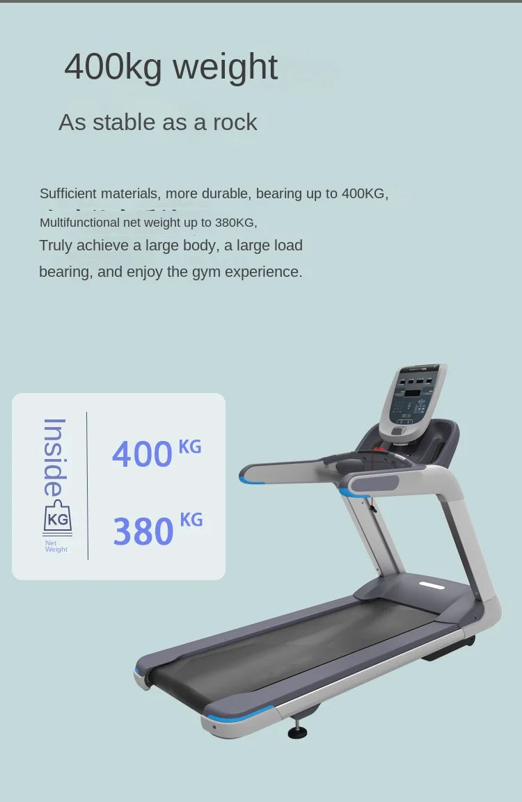 Intelligent Mute Multifunctional Electric treadmill, Shock Absorption, Indoor Commercial treadmill, in Gym