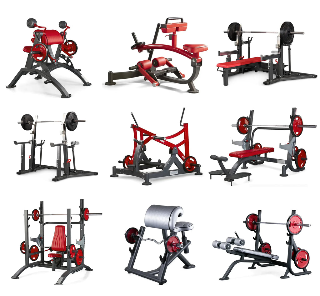 Gym strength equipment Chest pushing and high back training  and lying posture device commercial multi-functional leg flexion