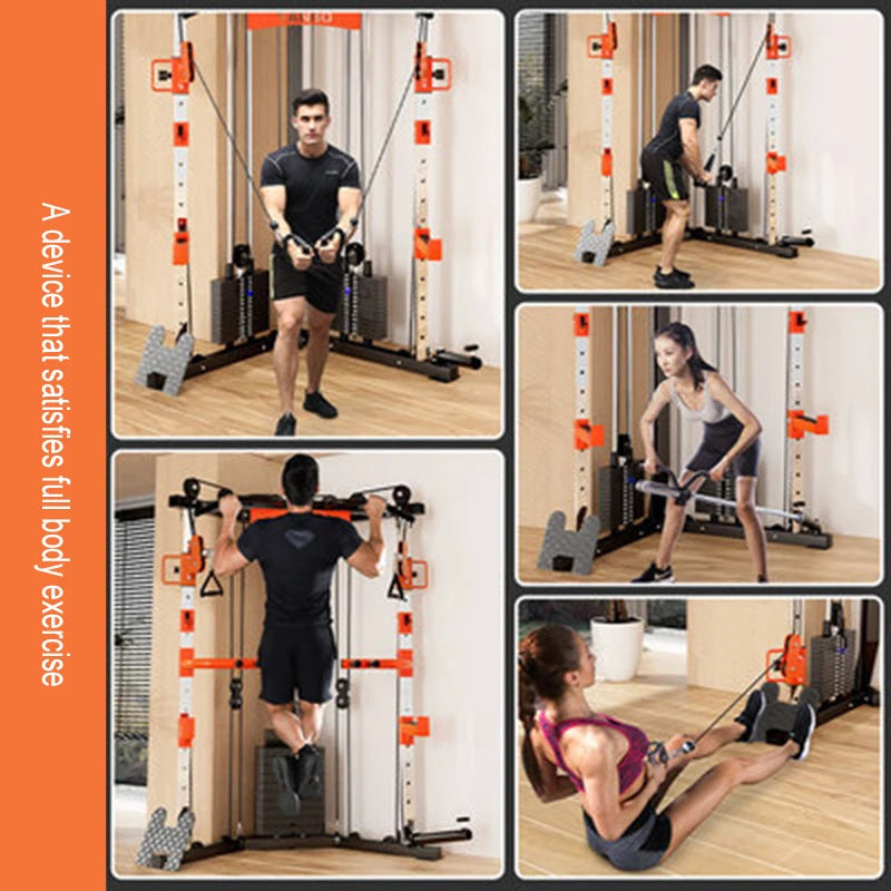 Multifunctional Squatting Frame, Gantry Frame, Household Fitness Equipment, Small Bird Comprehensive Trainer, New