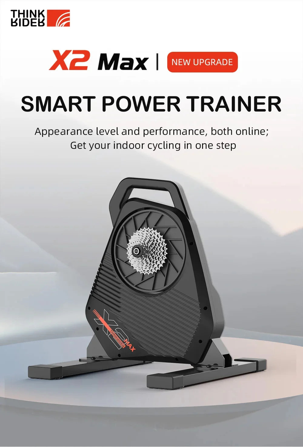 Thinkrider X2Max Smart Bike Trainer MTB Road Bicycle Built-in Power Meter home Trainer