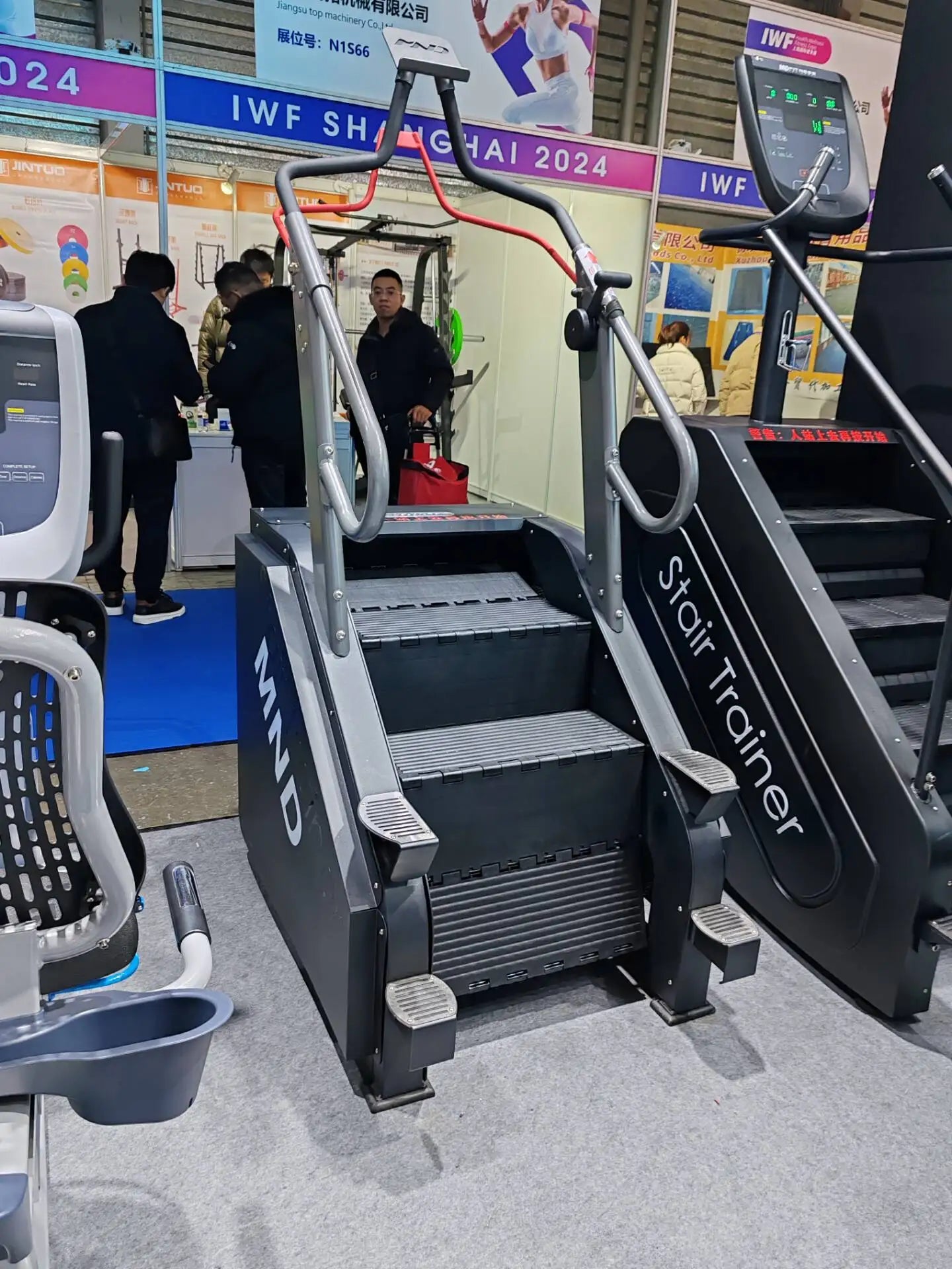 New Manual Climbing Cardio Training Machine Gym Equipment Step Stair Climber Stepmill Non-motorized Stairmaster