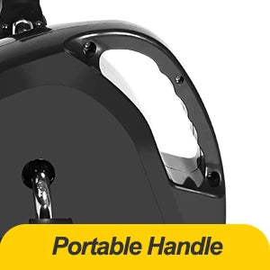 Under The Desk Exercise Bike With Arm Workout And Leg, Floor Elliptical, Quiet & Lightweight Pedal Bike Exerciser