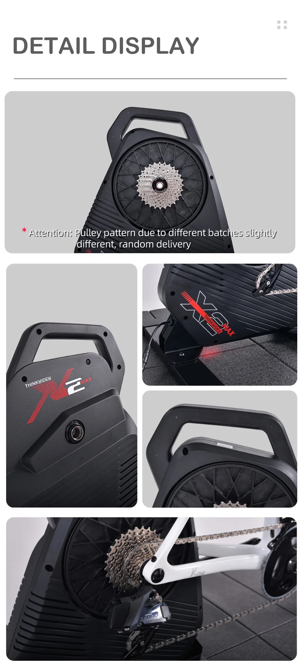 Thinkrider X2Max Smart Bike Trainer MTB Road Bicycle Built-in Power Meter home Trainer