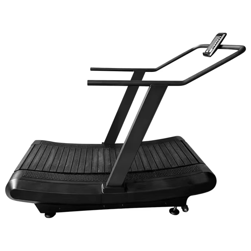 Unpowered Treadmill Gym Adjustable Curved Large Multi-functional Home Fitness Equipment No Power Manual Treadmill Resistance