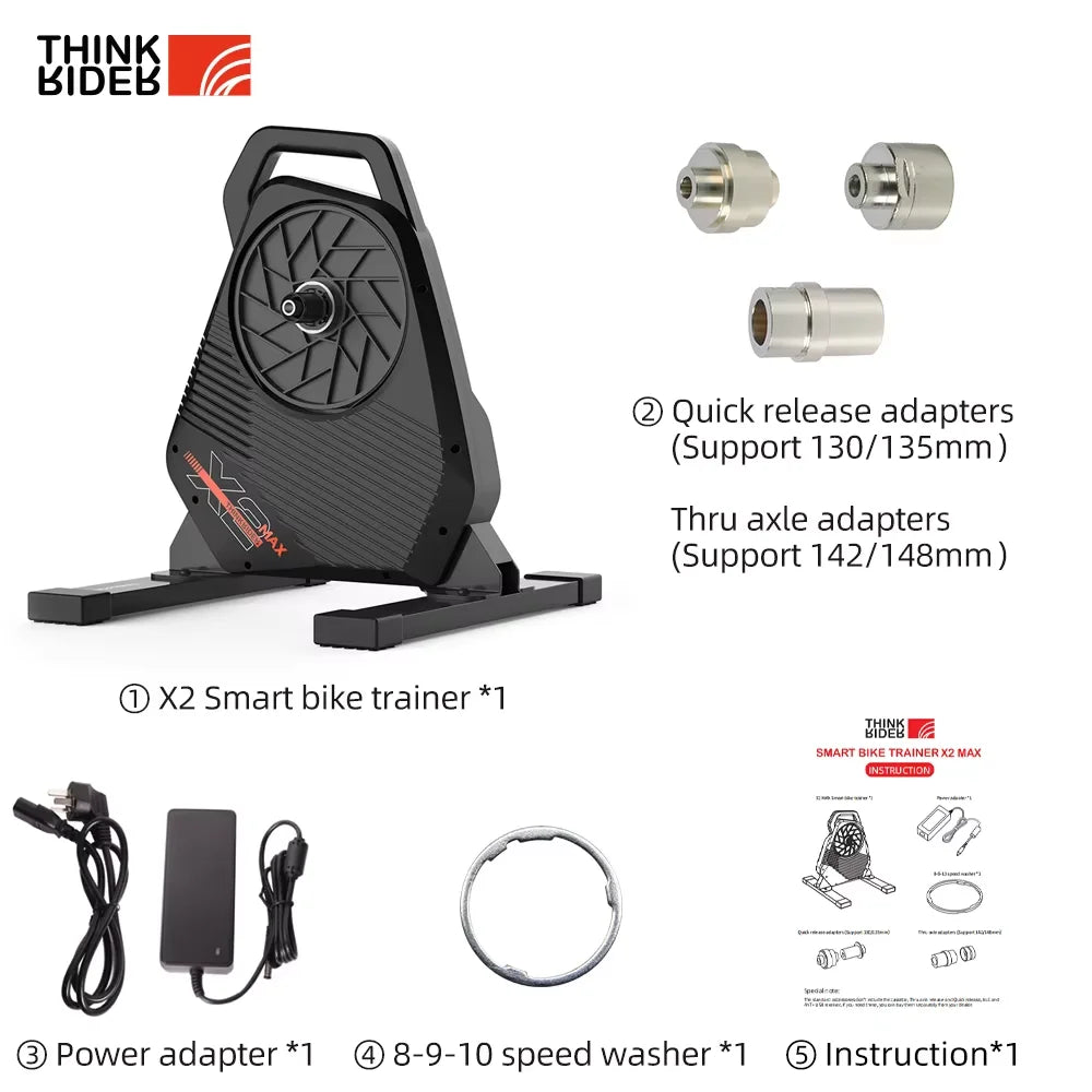 Thinkrider X2Max Smart Bike Trainer MTB Road Bicycle Built-in Power Meter home Trainer