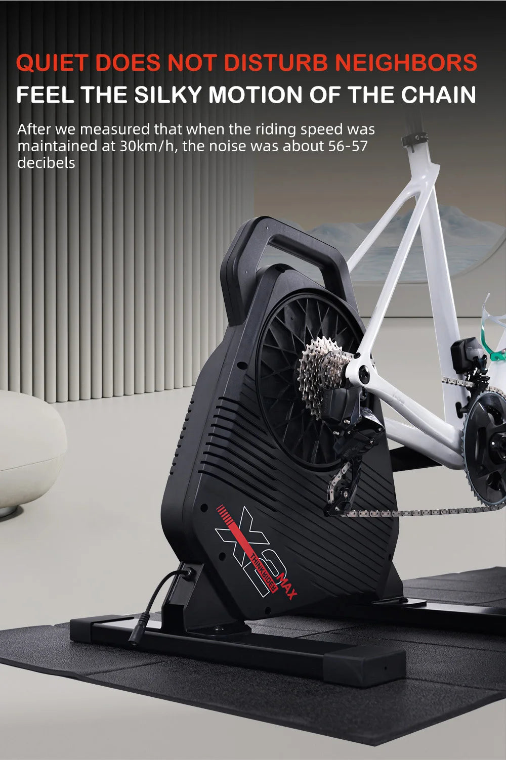 Thinkrider X2Max Smart Bike Trainer MTB Road Bicycle Built-in Power Meter home Trainer