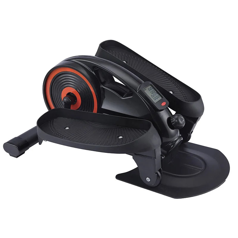 Under The Desk Exercise Bike With Arm Workout And Leg, Floor Elliptical, Quiet & Lightweight Pedal Bike Exerciser