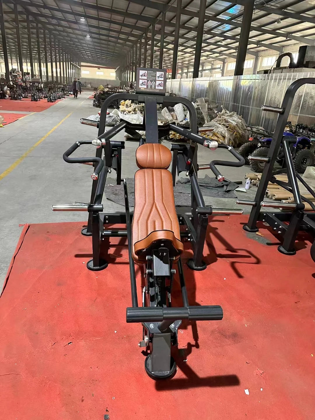 Gym strength equipment Chest pushing and high back training  and lying posture device commercial multi-functional leg flexion