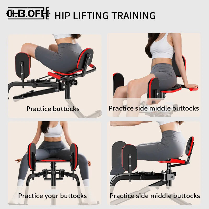 Hip Machine, Home Leg Clamp, Pelvic Floor Muscle Training, Hip Abduction, Hip Lifting, Slimming Leg Training Equipment