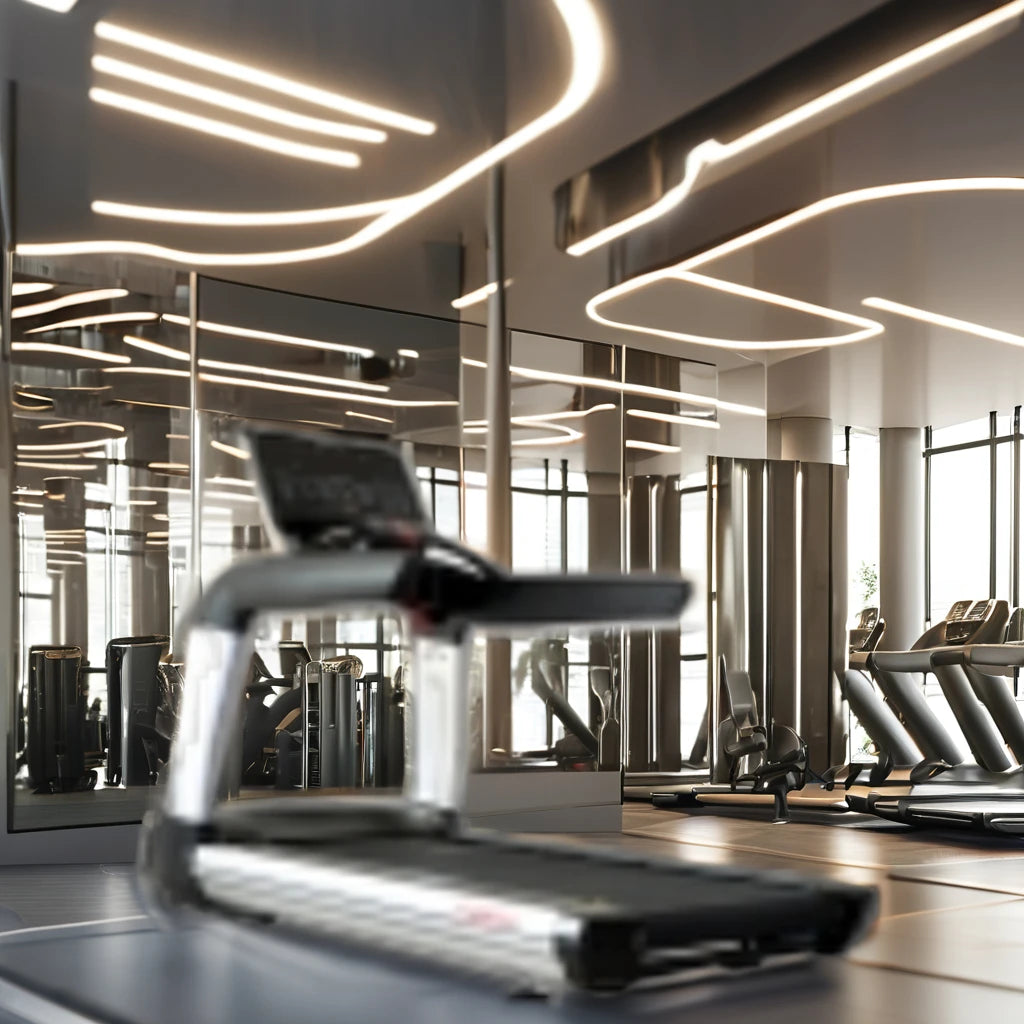 Professional Use Commercial Treadmill High-Durability Electric Fitness Equipment Advanced Features Adjustable Speed Incline Gyms