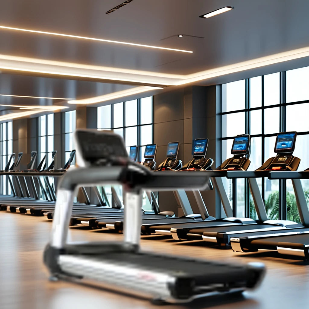 Professional Use Commercial Treadmill High-Durability Electric Fitness Equipment Advanced Features Adjustable Speed Incline Gyms