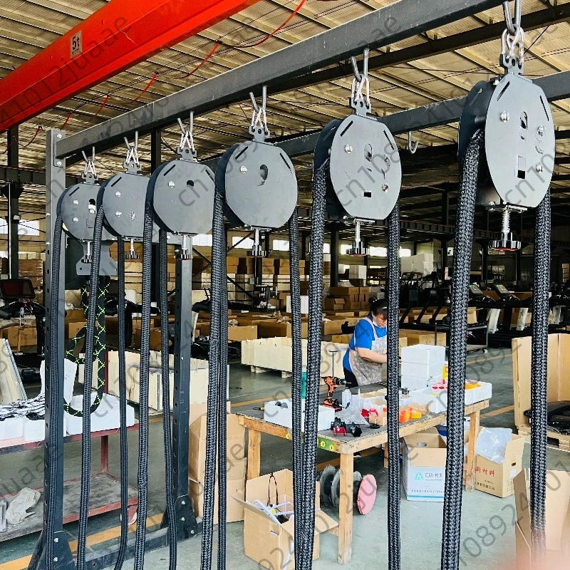 Suspended Rope Climbing Machine for Upper Body Strength Training Portable Home Commercial Gym Equipment