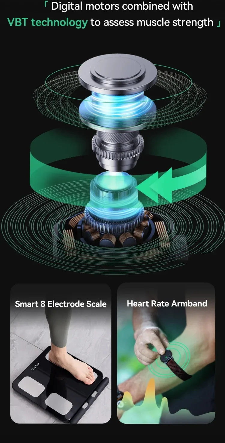 Multifunctional Folding Home Fitness Mirror, AI Real-time Data Monitoring, Precise Correction of Movements, Scientific Exercise