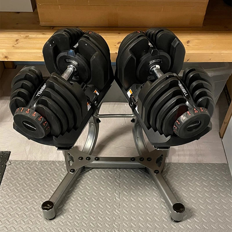 Gym Commercial 2 Pieces 40KG/90LB (With Base)+1 Stand Door To Door, Seller Pay Taxes Gym Commercial Dumbbell Set