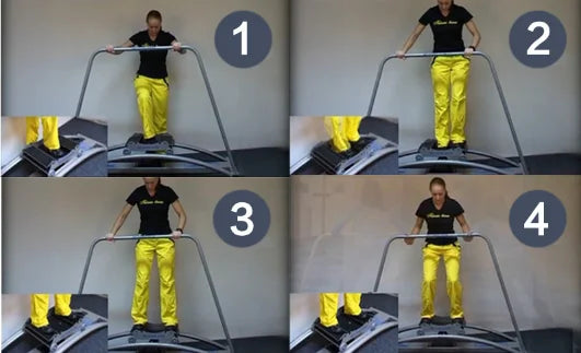 SRJOINFIT Ski Simulator Fitness Equipment, Artificial Skiing Machine, Skiing Machine
