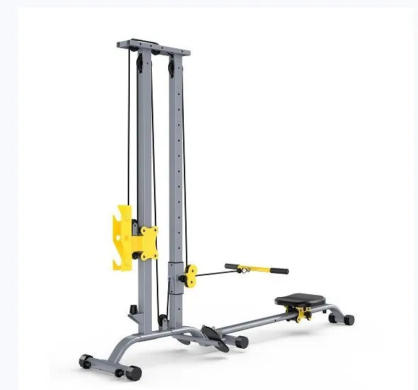 Rowing Machine With Pull-Back Function LAT Pull Down Machine For Fat-Burning Workouts Gym Equipments For Home