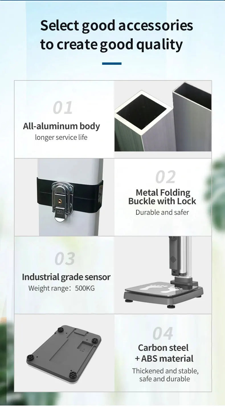 Gym Height And Weight Weighing Scale Body Mass Index Scales Electronic Weight Height Balance With BMI Function