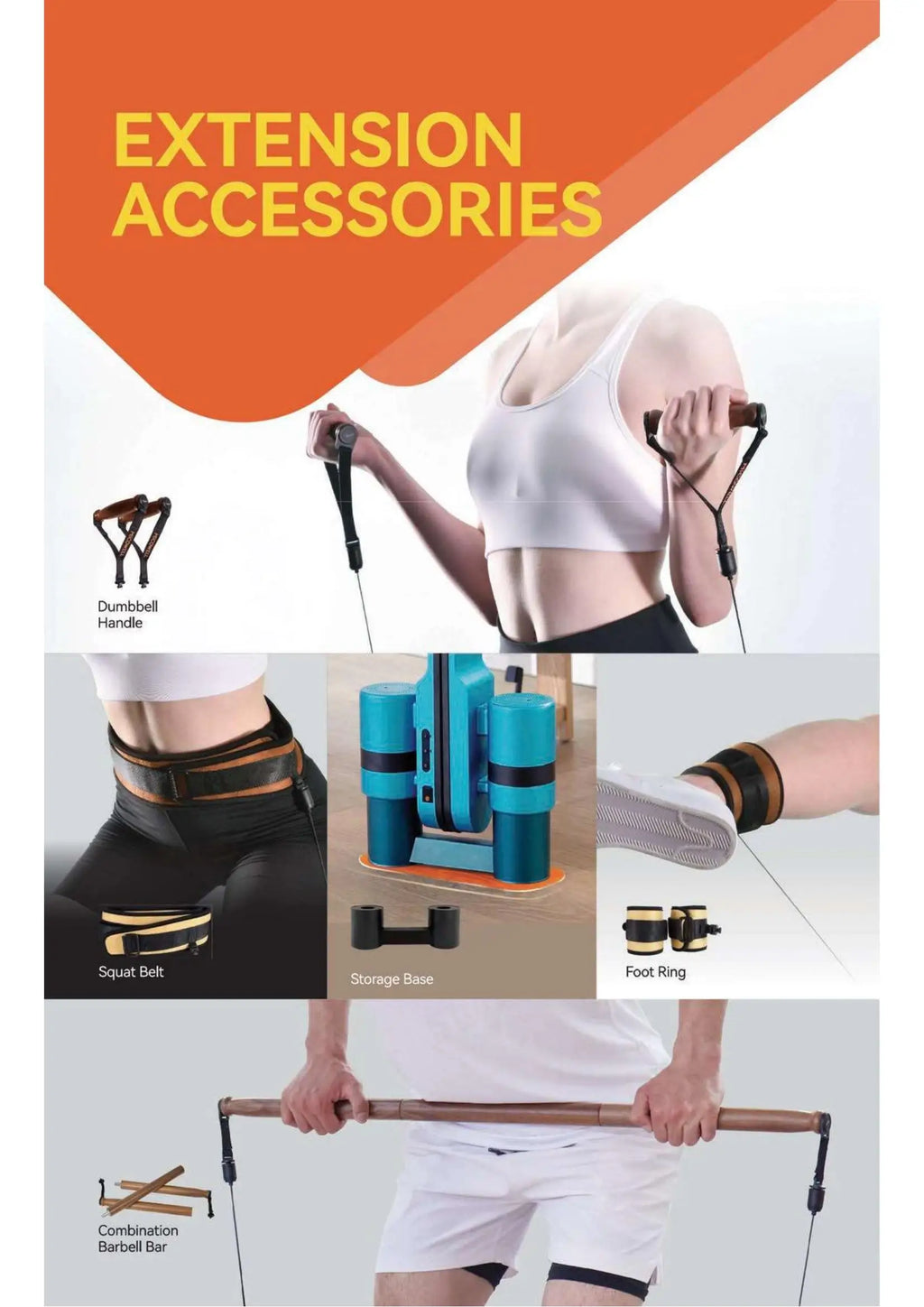 Professional Home Gym Fitness Equipment Multi-Function Station Commercial Magnetic Exercise Gym