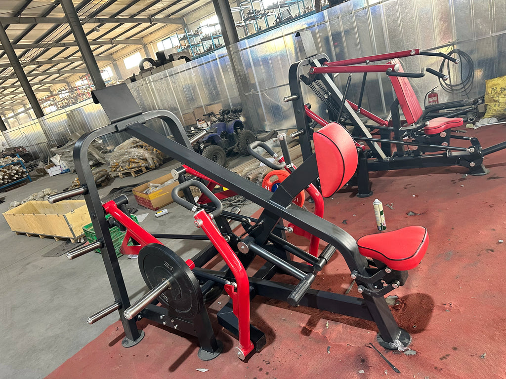 Gym strength equipment Chest pushing and high back training  and lying posture device commercial multi-functional leg flexion