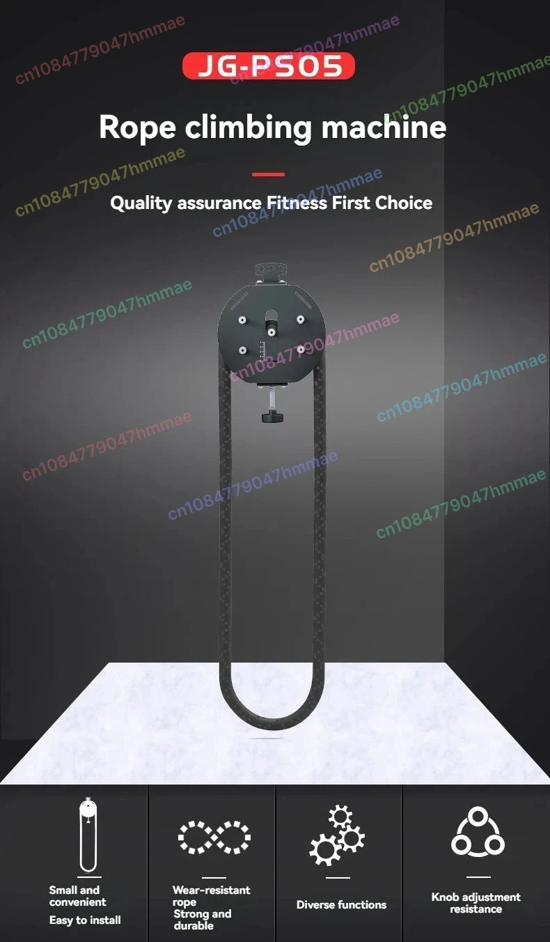 Suspended Rope Climbing Machine for Upper Body Strength Training Portable Home Commercial Gym Equipment