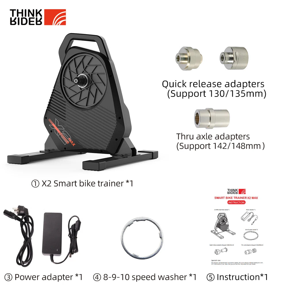 Thinkrider X2Max Smart Bike Trainer MTB Road Bicycle Built-in Power Meter home Trainer