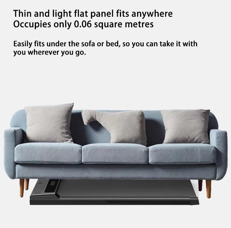 Electric Household Non Flat Treadmill Silent Small Smart Mini Under Desk Portable Treadmill Walking Pad Treadmill