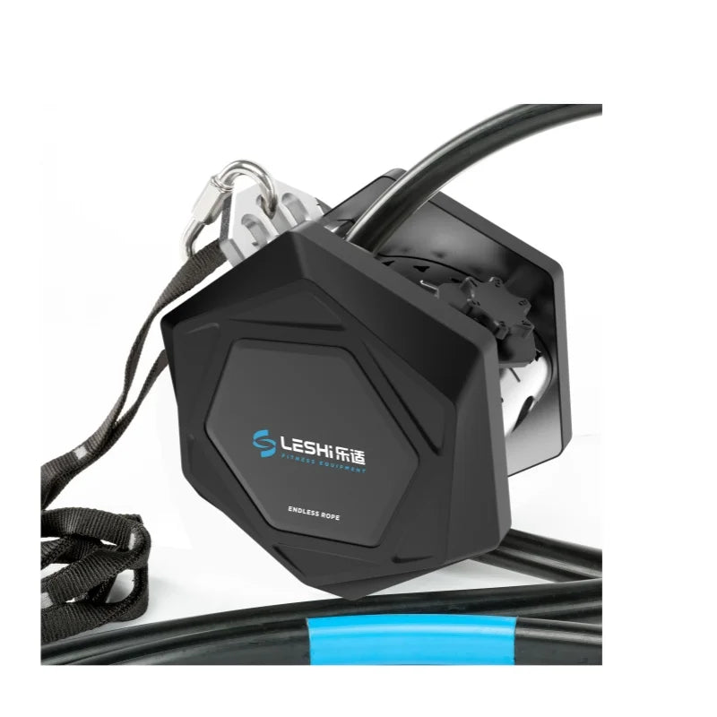 Fitness Wall Pulley Suspension Winch Endless Rope Trainer Indoor Gym Equipment Rope Machine Endless Tricep Wire Rope