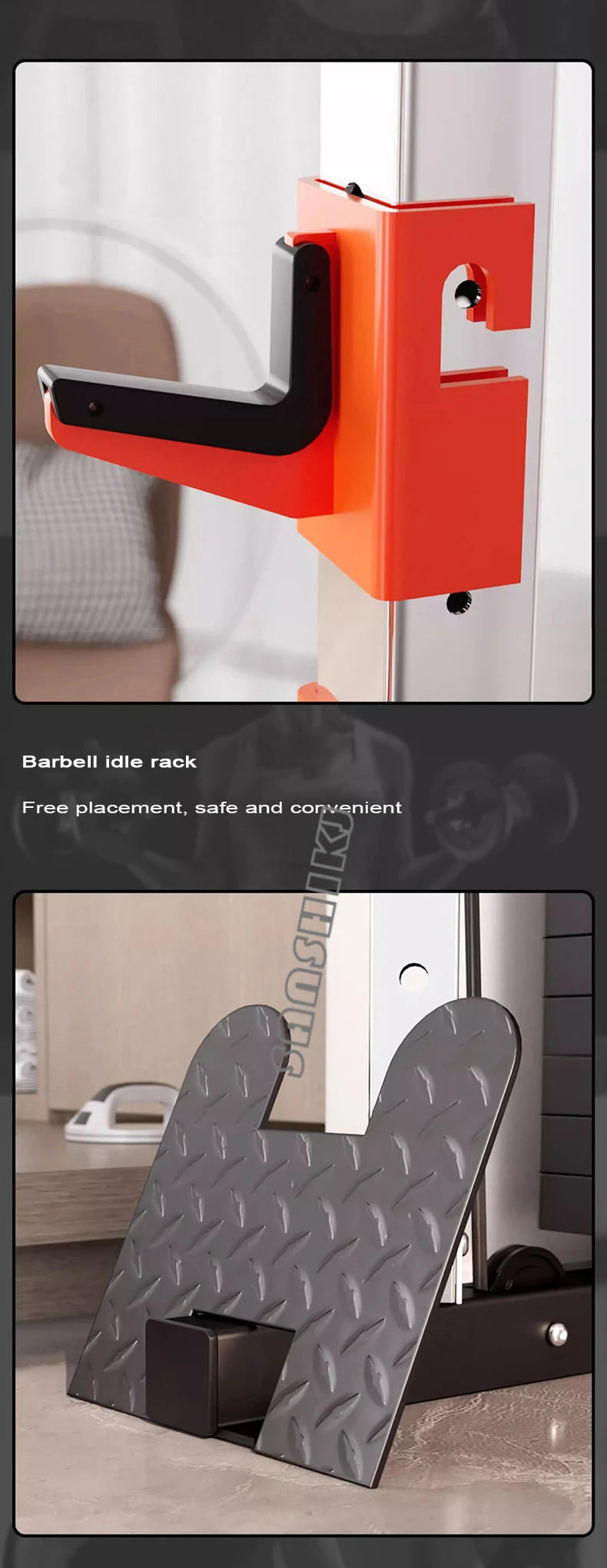 Multifunctional Squatting Frame, Gantry Frame, Household Fitness Equipment, Small Bird Comprehensive Trainer, New