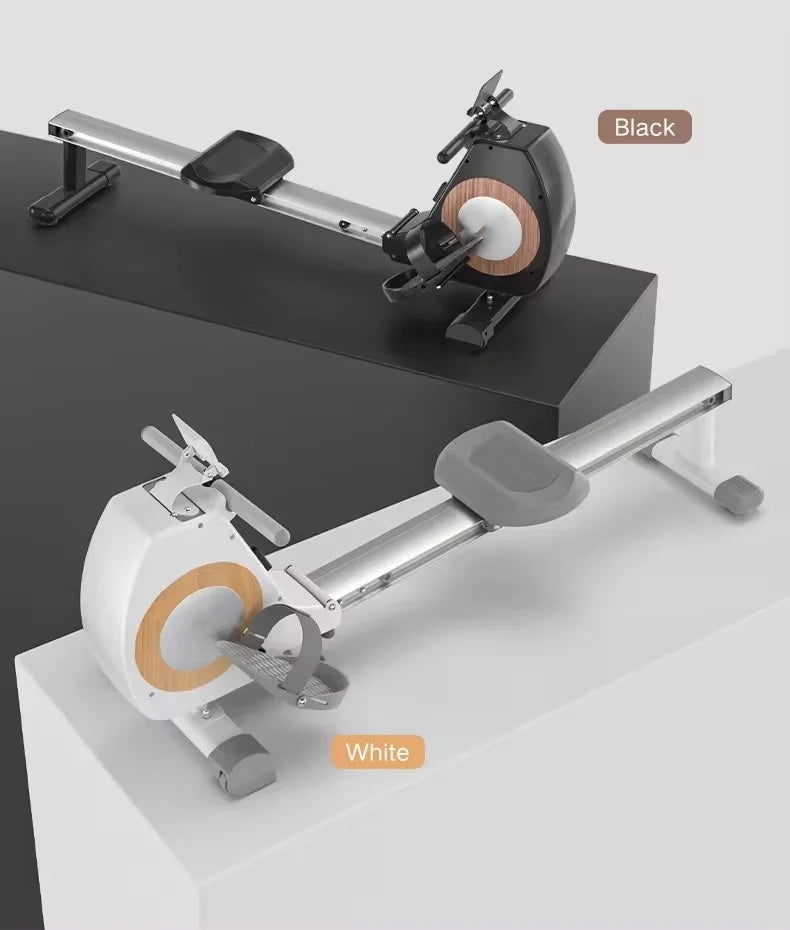 Home Silent Foldable Gym Fitness Cardio Training Equipment Rower Machine Indoor Magnetic Seated Exercise Rowing Machine